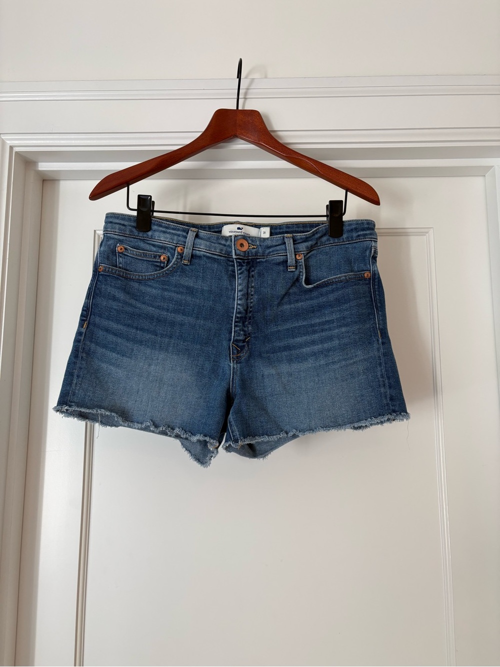Vineyard Vines Medium Wash Denim Cutoff Shorts